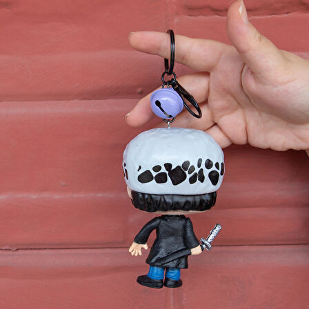 One Piece Trafalgar D. Law (Oda) Pop Figür  Anahtarlık