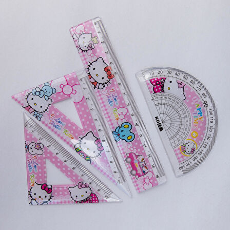 Sanrio Hello Kitty Cetvel  Set