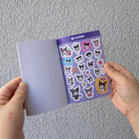 Sanrio  Kuromi Sticker Defter