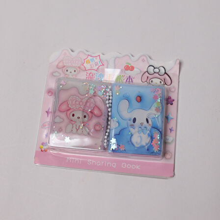 Sanrio Mini 2'li Stecker Defter 6  cm