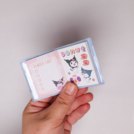 Sanrio Mini 2'li Stecker Defter 6  cm