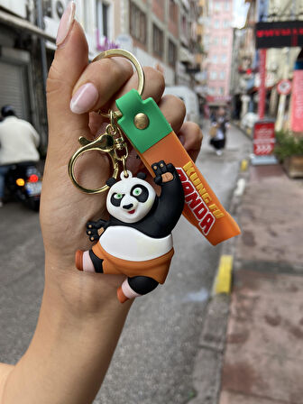Kung Fu Panda -Sevimli Panda Anahtarlık ve Çanta Süsü