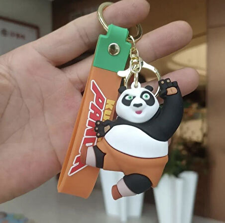 Kung Fu Panda -Sevimli Panda Anahtarlık ve Çanta Süsü