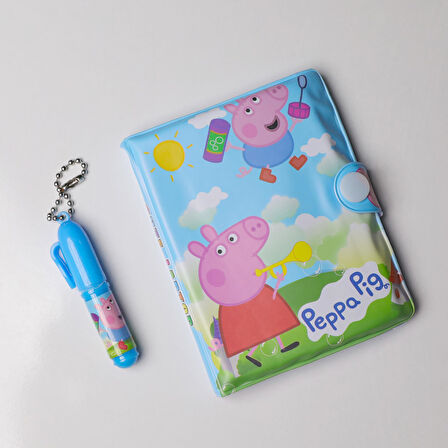 Peppa Pig Kids Mini Not Defteri Mini Kalem Set