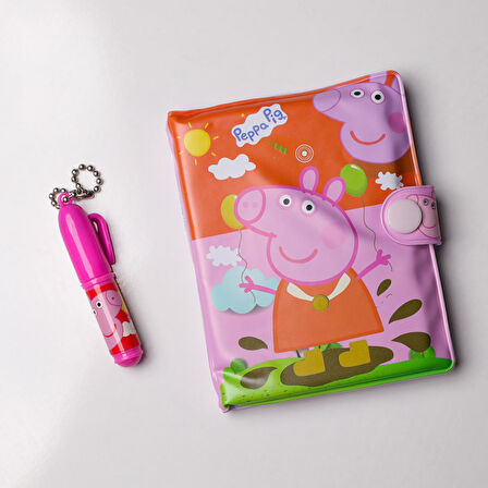 Peppa Pig Kids Mini Not Defteri Mini Kalem Set