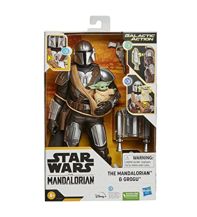 Star Wars The Mandalorian ve Grogu Aksiyon Figürü +4 yaş