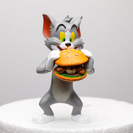 Tom & Jerry Yemek Burger Aksiyon Figürü  2  Adet