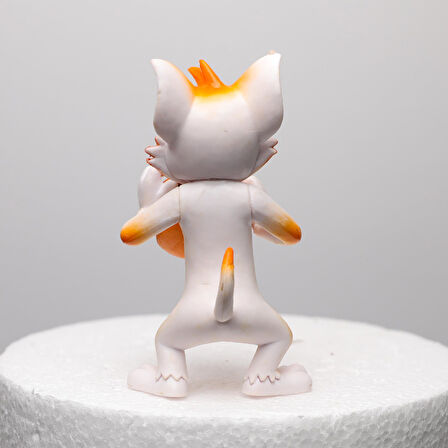 Tom & Jerry Yemek Burger Aksiyon Figürü 2 Adet MODEL  1