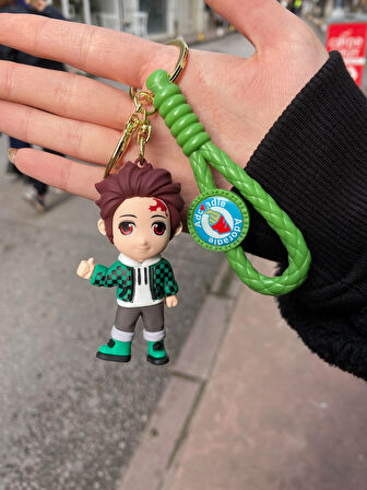 Demon Slayer Tanjiro Anahtarlık ve Çanta Süsü 1
