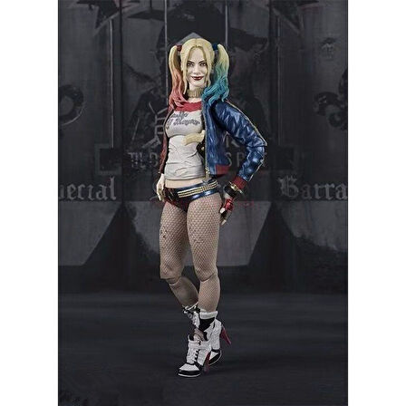 Harley Quinn Aksiyon Figür 3 Kafalı 15 Cm