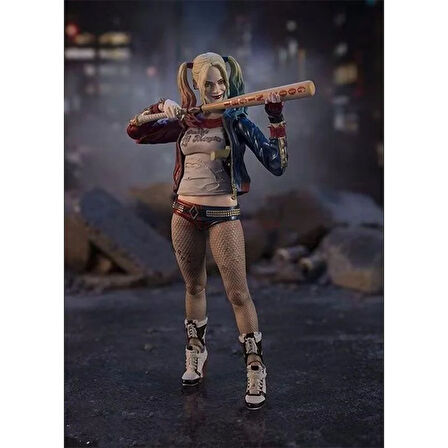 Harley Quinn Aksiyon Figür 3 Kafalı 15 Cm