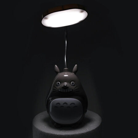 Totoro Figürlü Şarjlı Masaüstü Led Lamba