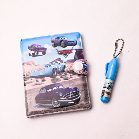 Disney Şimşek Mcqueen Mini Deftr  Kalem Set