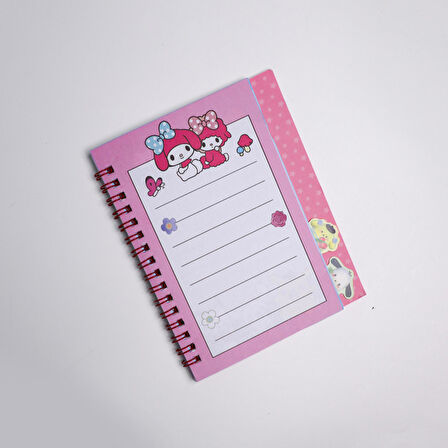Sanrio My Melody Pembe Stecker  Defter