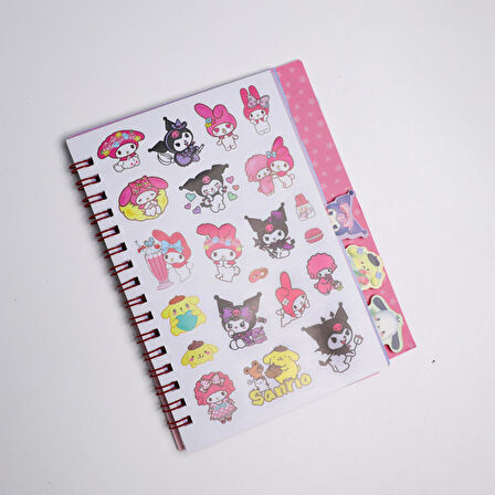 Sanrio My Melody Pembe Stecker  Defter