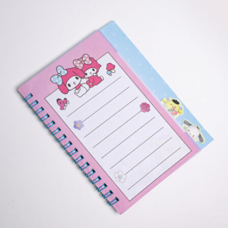 Sanrio My Melody Pembe Stecker  Defter