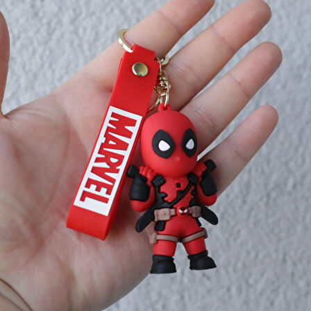 Deadpool 3d Silikon Anahtarlık MODEL 2