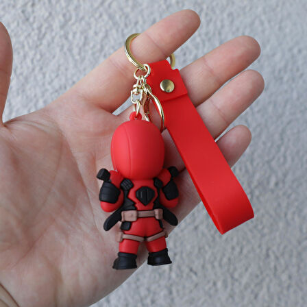 Deadpool 3d Silikon Anahtarlık MODEL 2