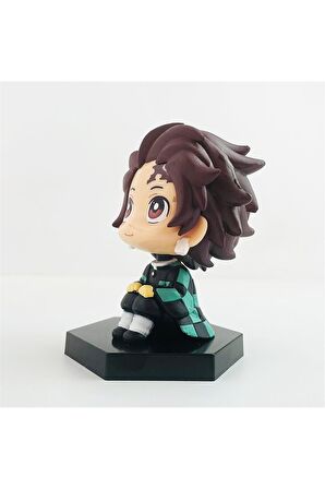 Anime Demon Slayer Tanjiro Oturan Mini Figür