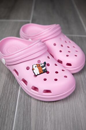 Üç Kafadar Ayılar  Figürlü Jibbitz Crocs Terlik Süsü