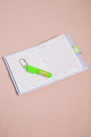 Avokado Defter ve Kalem Seti -Notebook -Defter