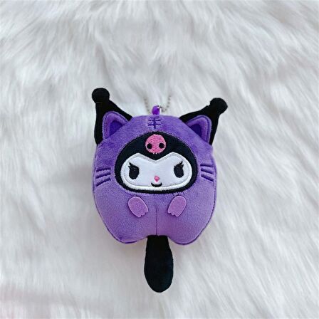 Kuromi Peluş Anahtarlık Ve Çanta Süsü 