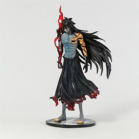 Anime BLEACH GK Ichigo Kurosaki Final Getsuga Tenshou Aksiyon Figür 32 Cm