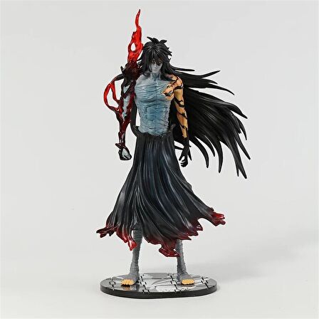 Anime BLEACH GK Ichigo Kurosaki Final Getsuga Tenshou Aksiyon Figür 32 Cm