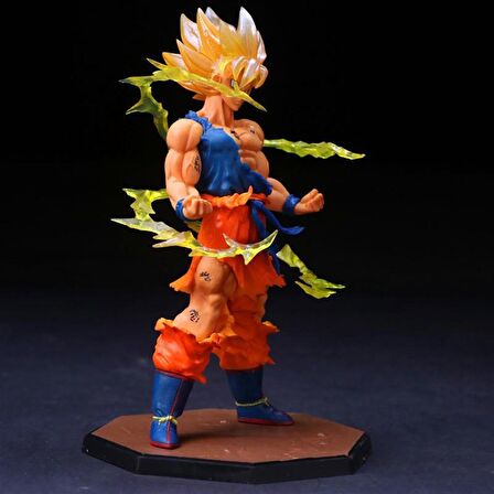 Dragon Ball Anime Manga Aksiyon Figür Biblo 17 Cm - Goku Süper Saiyan