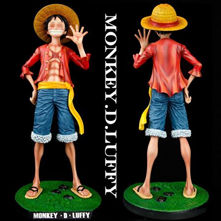 One Piece Monkey D. Luffy Anime Aksiyon Figür 43 cm