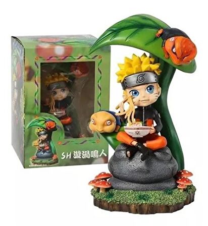 24 Cm Anime Naruto Ramen Yiyen Aksiyon Figür