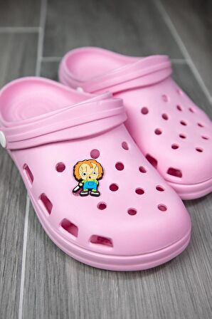 1 Adet Silikon Chucky Figür Tekli Terlik Süsü Crocs