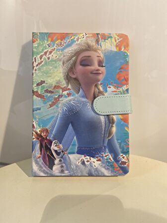 Frozen A5 Boyu Çizgili Defter