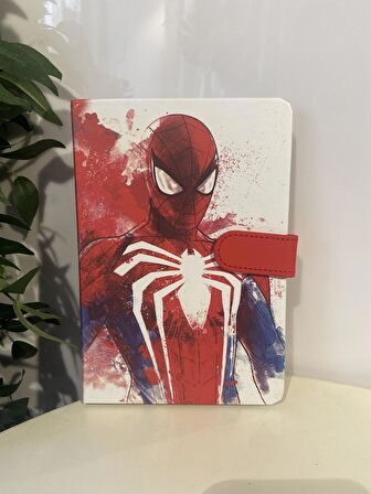 Spiderman Tasarımlı Çzigli Defter