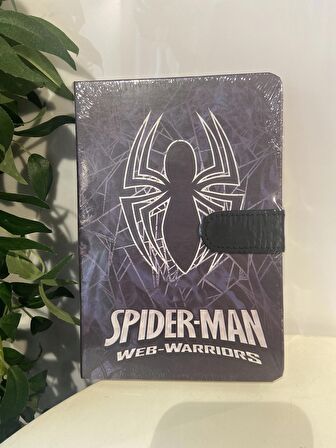 Spiderman Tasarımlı Çzigli Defter