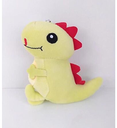Dinozor Sevimli Peluş Anahtarlık Çanta Süsü 