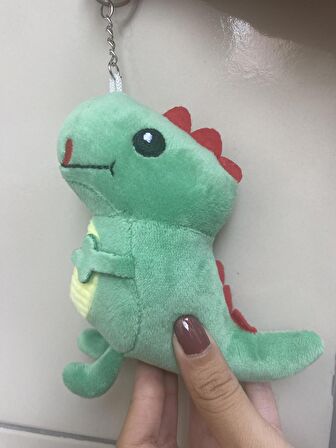 Dinozor Sevimli Peluş Anahtarlık Çanta Süsü 