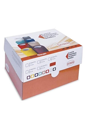 Elastik Yapışkanlı Coban Renkli Bandaj 10 Cm X 4,5 Mt Sarı