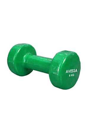 Avessa PVC Kaplı Neopren Dambıl 6 Kg