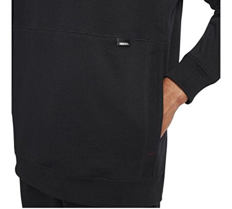 Nike DC9024-010 Fleece Soccer Kapüşonlu Sweatshirt