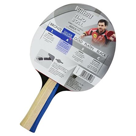 Butterfly Timo Boll Silver Masa Tenisi Raketi