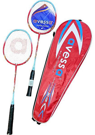 Avessa BST500 Rosered 2li Badminton Raketi+Çanta