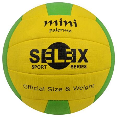 Selex Palermo Mini 4 No Voleybol Topu Yeşil/Sarı