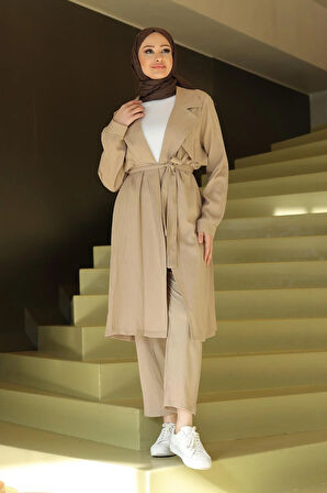 Ay Parça Detaylı Takım Vizon