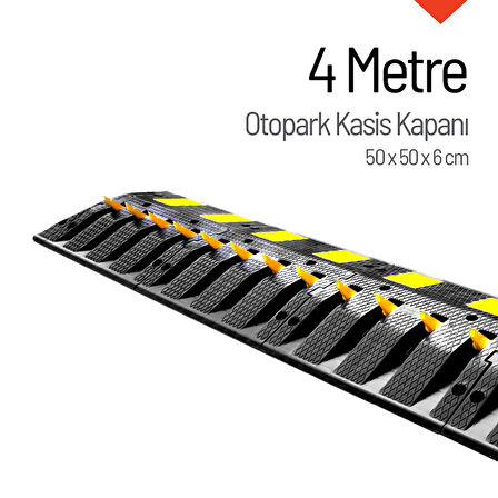 Otopark Kasis Kapanı 50 x 50 x 6 cm 4 Metre
