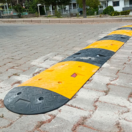Kauçuk Yol Kasisi Destekli, Hız Kesici Set 7 Metre
