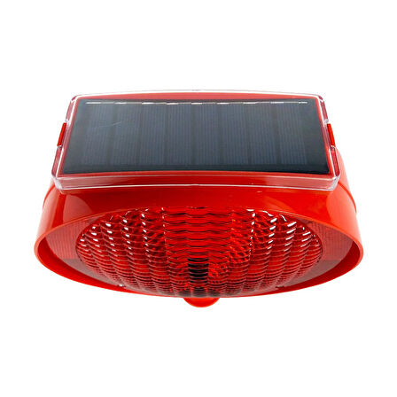 Solar Yuvarlak Flaşörlü Delinatör Seti Turuncu
