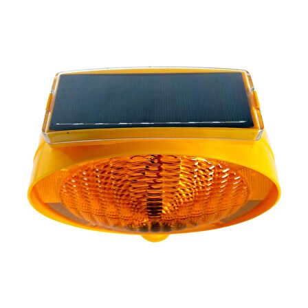 Solar Sarı Yuvarlak Flaşörlü Siyah Delinatör Seti 