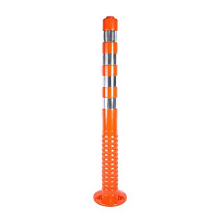 Delinatör 100 x 8 cm (TPU) 5 Adet, Esnek Trafik Bariyeri