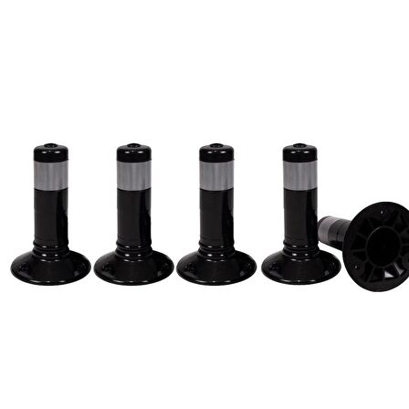 Delinatör 30 x 8 cm Siyah 5 Adet, Esnek Duba